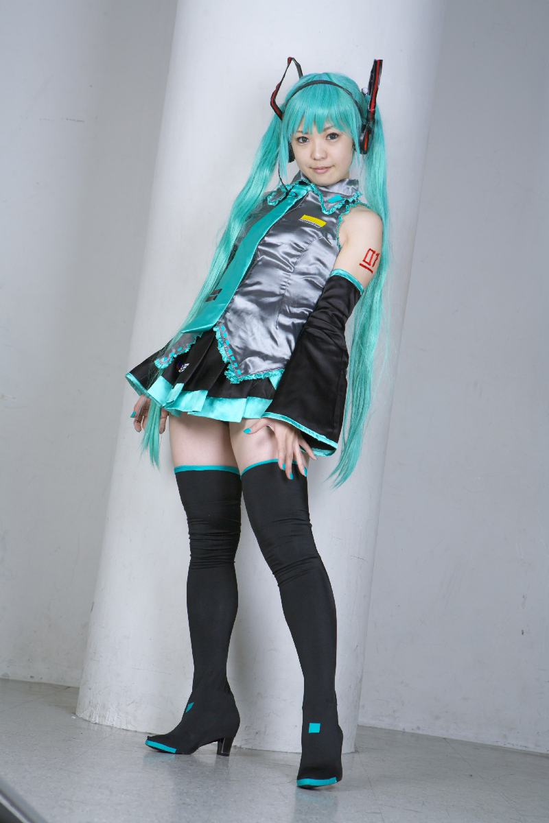 [Cosplay]Vocaloid-性感的Hatsune Mike